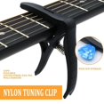 thumbnail image 4 of NANMELX Guitar Moving Capo Sliding Capo Adjustable Classical Capo with Silicone Pad Capo for Tuning Tone of String Instruments, 4 of 8