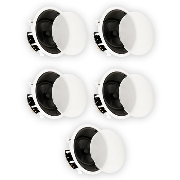Theater Solutions TSS8A Home Theater Deluxe In Ceiling 8" Angled 5 Speaker Set 5TSS8A