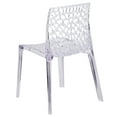 thumbnail image 6 of Flash Furniture Frederik 4 Pk. Vision Series Transparent Stacking Side Chair, 6 of 14