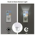 thumbnail image 3 of Netaao Bluey for Plug in Night Light, Dusk to Dawn Nightlight Led Night Light for Bedroom, Bathroom, Hallway-EU, 3 of 7