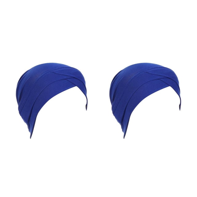Minnieouse Gorros de turbante para mujer, pañuelo elástico cómodo para la cabeza, tela de algodón a prueba de polvo, sombreros musulmanes Type2 NO2 Minnieouse CBP497817