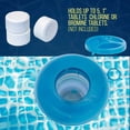 thumbnail image 5 of U.S. Pool Supply Pool & Spa Floating Chlorine & Bromine 1" Tablet Dispenser, 5" Diameter, Collapsible Floater, 5 of 6