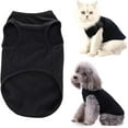 thumbnail image 2 of ZWHong 3-Pack Puppy Vest T-Shirt Sleeveless Garment, Dog Shirt Pet Clothing Blank Garment, Dog Soft Breathable Garment Set for Small Extra Small Medium Dogs and Cats, 2 of 6