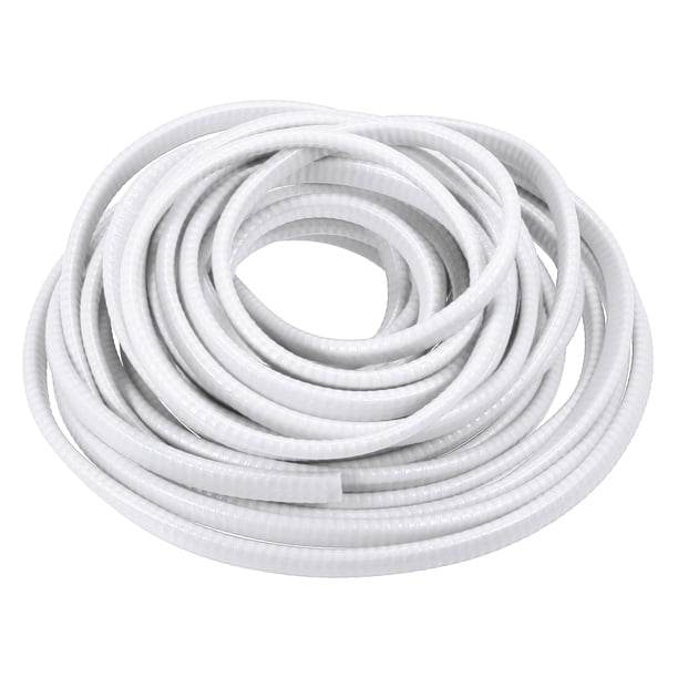 Protector de Borde de Puerta de Coche Unique Bargains Tira de Sellado Multifuncional 40 Pies Blanco