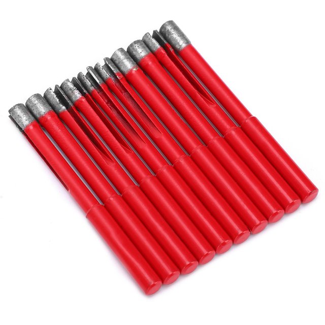 Flat Tooth Diamond Drill Bit, Hardware Tools Durable Hardware 6mm Diamond Hole Saw For Industrial Supplies ANGGREK Flat Tooth Diamond Drill Bit
