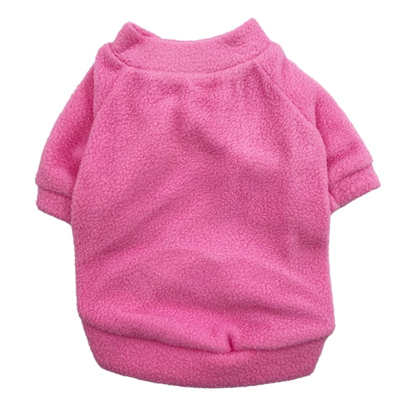 Small Dogs Puppy Sweatshirts Fleece Doggie Sweaters Winter Dog Clothes Female Boy Girl Pet Cat Pup Warm Clothing Outfit