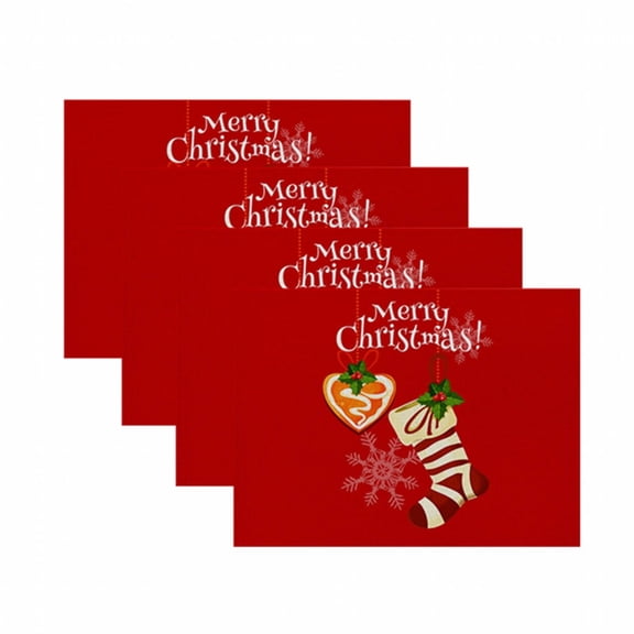 AUQ Placemat,Natural Harmless Table Mat,Premium Heat Protection Dinner Mats,Multicolor 13,32*42cm