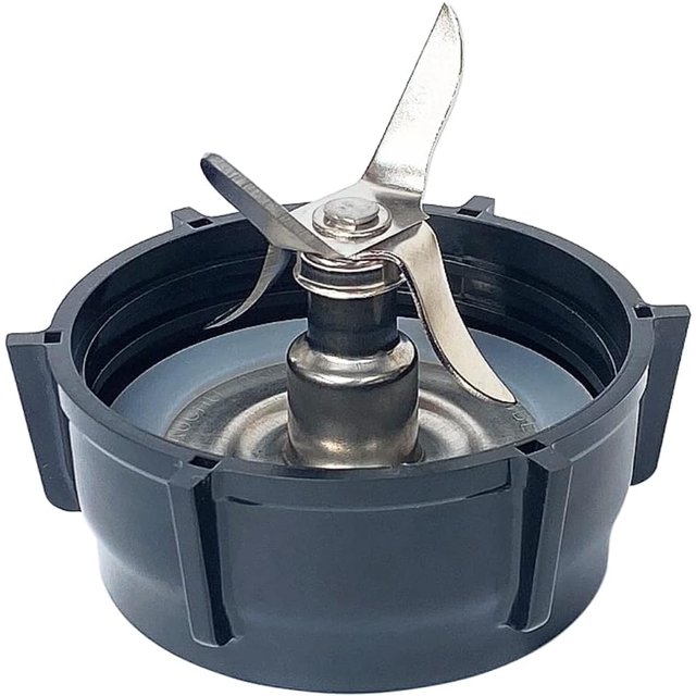 Replacement Parts 4961 Blender 4-Point Blade with 4902 Bottom Cap and Rubber Gasket, Compatible with Oster and Osterizer Blenders