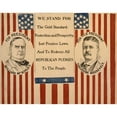 thumbnail image 2 of Campaign Poster For William Mckinley And Theodore Roosevelt History (36 x 24), 2 of 2