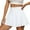 White#01, variant on Xyxonk Womens Skirts Flowy Tennis Skirt with Pockets Athletic Skorts Workout Short Skirt Summer Pleated High Rise Mini Skirts Dark Blue S