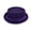 Purple, variant on EOYWHK Fedora Hat for Men Summer Breathable Mesh Top Hat with Metal Button Decor Short Brim Summer Pork Pie Hats for Men, Green Free Size