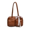 thumbnail image 1 of Bolso Mano Hobo para Mujer Con Múltiples Bolsillos Piel Sintética Viajes Y, 1 of 9
