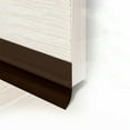thumbnail image 1 of Weather Protection Door Trim Door Edge Strip Bottom Sealing Self Adhesive  Soundproofing Weather Protection Trim Brown, 1 of 7