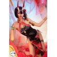 thumbnail image 5 of Juego FGO Shuten douji disfraz de Cosplay para mujer vestido Cheongsam Sexy Halloween uniformes para carnaval Cosplay hombres peluca zapatos y sombreros, 5 of 5