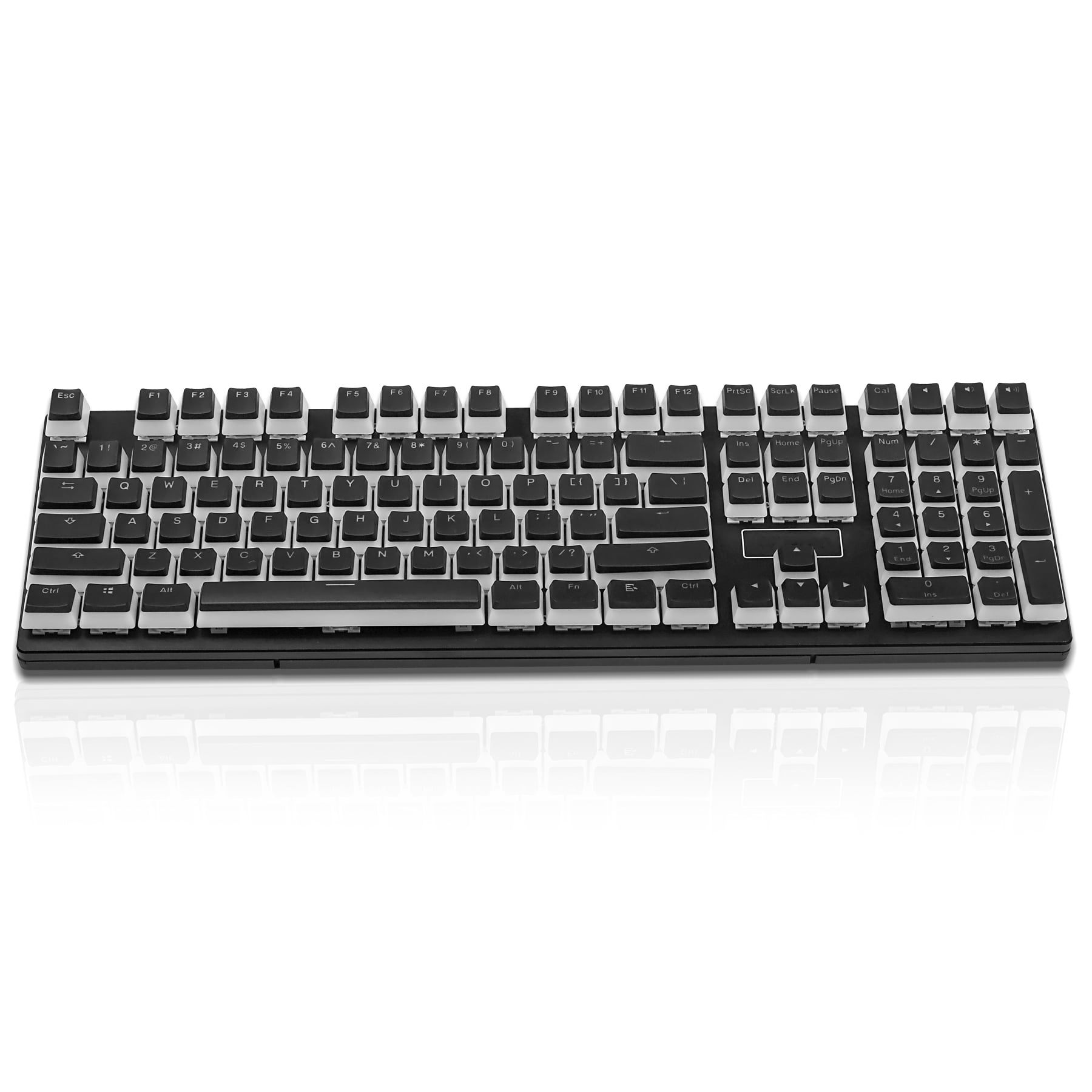 Hyssop Pudding Keycaps PBT Keyset Doubleshot Backlit OEM Profile Cherry MX for 61 68 84 87 104 108 MX Switches Mechanical Keyboards