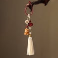 thumbnail image 4 of Sales Today Clearance! Tassel Car Pendant for Rearview Mirror, Cute Hanging Charm, Keychain Pendant for Bag, Car Interior Decoration, Stylish Vehicle Accessory, Auto Rear Mirror Decor, 4 of 6