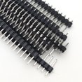 thumbnail image 3 of Tira de encabezado de clavija hembra 20 piezas 2,54mm 40 pines hembra conector de pines tira de una sola fila para Arduino DIY Kit, 3 of 8