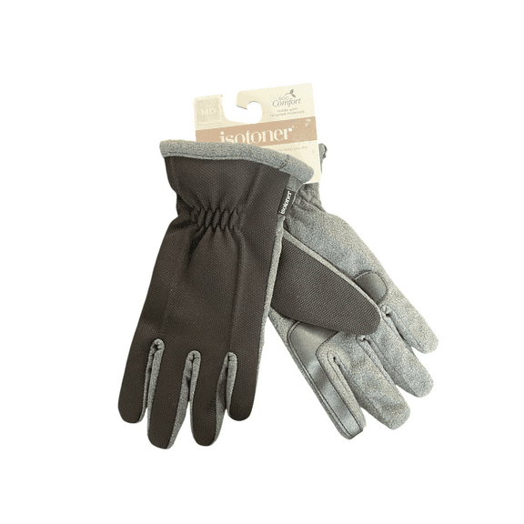 Isotoner Signature Men's Active Gloves Apparelgloves Grey Large