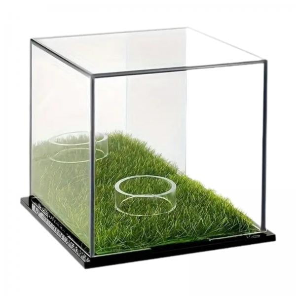 2 Estuches Para Pelotas De Golf, Estuche Protector De Acrílico único Para Colección De Pelotas.