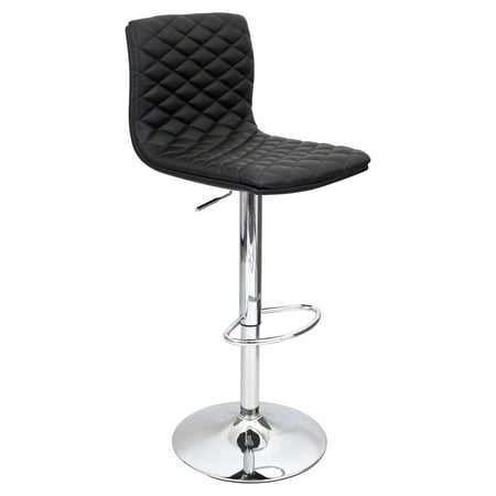 Bongo Lamp Stool - LumiSource Caviar Adjustable Height Barstool