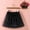 black, variant on DuoJiaJ Tulle Skirts for Women Pleated Mini Dancing Short Tutu Vintage Princess Puffy Skirt,Black One Size