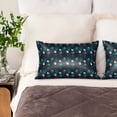 thumbnail image 2 of KLL Animal Footprints Pattern Silk Pillowcase for Hair and Skin Standard Size 20"X 30" Soft Breathable Pillow Covers for Sleeping, 2 of 6