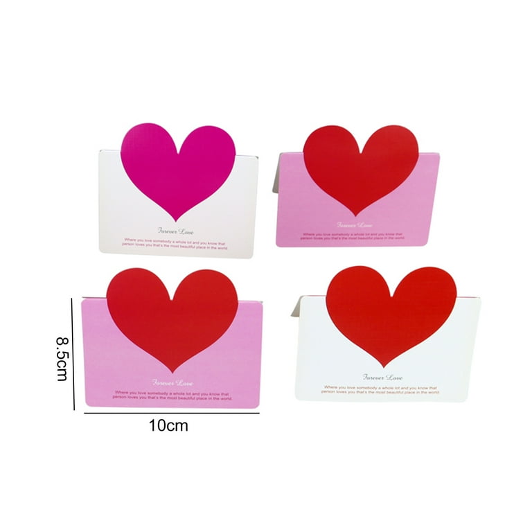 1000 Pcs 1 Holographic Red Heart Stickers Roll, Glitter Tiny Hearts  Sticker for Kids, Use for Valentines Day Love Decorations, Award Charts