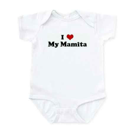 

CafePress - I Love My Mamita Infant Bodysuit - Baby Light Bodysuit Size Newborn - 24 Months
