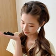 thumbnail image 4 of 10Pc Women Girls Mini Amber Hair Clip Claw Barrettes Small Hairpin Cute E6P9, 4 of 9