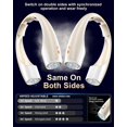 thumbnail image 4 of Ventilador de cuello Rohent portátil recargable con USB, color beige, 4 of 6