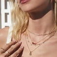 thumbnail image 3 of Collar Kendra Scott Courtney Paperclip Baño de Oro 14k 51 cm, 3 of 6