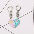 thumbnail image 5 of Best Friend Keychain Set of 2 Girls friend Christmas Gifts for Best Friends Birthday Gift for Bestie Cute Friendship Keychains for Women Friends Matching Heart Puzzle Key Chain, 5 of 7