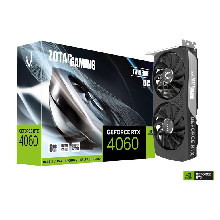  ZOTAC Gaming GeForce RTX 4060 8GB Solo DLSS 3 8GB GDDR6 128-bit  17 Gbps PCIE 4.0 Super Compact Gaming Graphics Card, ZT-D40600G-10L :  Electronics