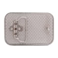 thumbnail image 1 of Hebilla de Cinturón de Vaquero Hugo Rectangular en Blanco, 1 of 6