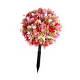 thumbnail image 4 of Estaca de jardín de flores artificiales decorativas multiusos flor realista Rosa rojo, 4 of 9