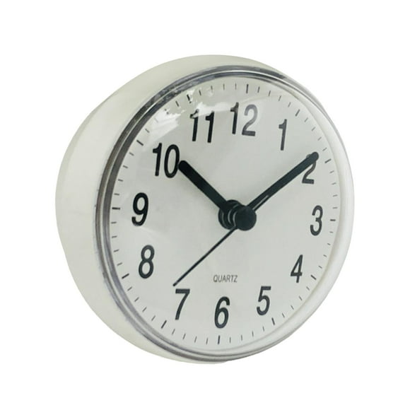 Reloj de pared colgante que no hace tictac, reloj de resistente al agua, baño con Zulema reloj de pared lechón