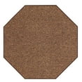 thumbnail image 1 of Outdoor Artificial Turf Chocolate Area Rugs With Premium Non Skid backing Great for Decks, Patio's & Gazebo's to Pools, Docks & Boats and other outdoor recreational purposes 9' Octagon, 1 of 4