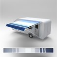 thumbnail image 5 of Remplacement de Tissu de Store Extérieur, 4,9 x 2,4 M (16 x 8 Pi), Couleur Rayures Bleues, 5 of 5