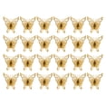 thumbnail image 1 of Anillos de servilletas de mariposas de papel de 50 piezas para el compromiso de la boda Festival de cumpleaños Decoración de la mesa, 1 of 6