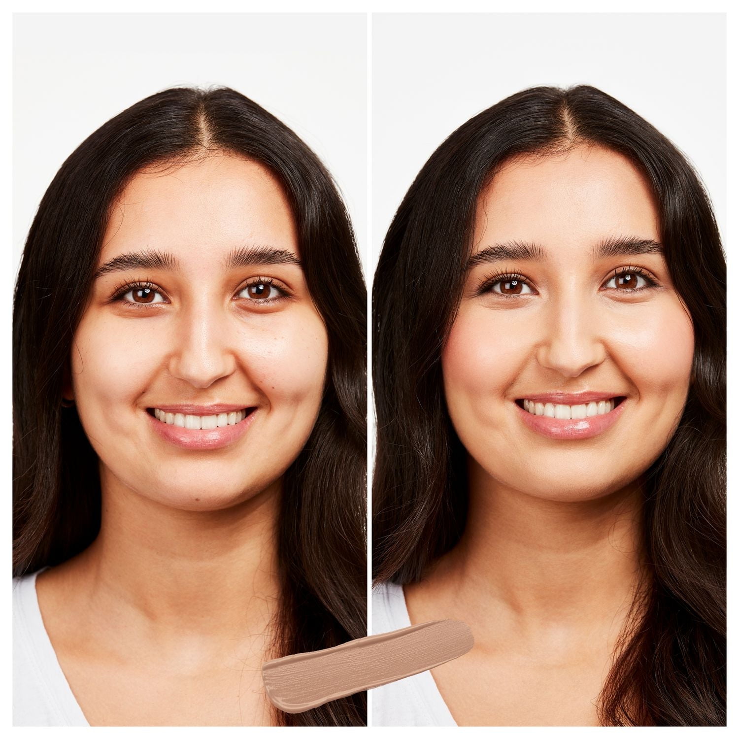 Rimmel Multi-Tasker Concealer, large soft wand, blendable formula, full coverage, crease-proof, transfer-proof & waterproof, 100% Cruelty-Free