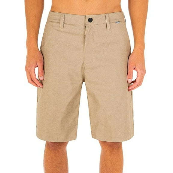 Hurley Men's Dri Breathe 21 Shorts Brown Size 36