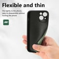 thumbnail image 6 of Compatible with iPhone 13 Mini Case,Cute Woven Pattern Case for Women Men,Bumper,Soft Shockproof Camera Protection Phone Case TPU Anti-Bump Silicone Wireless Charging Case for iPhone 13 Mini,Green, 6 of 8