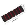 thumbnail image 4 of OULII 2 Pairs Oval Red Sponge Kayak Paddle Grips for Hand Protection and Anti-skid in 11x3cm, 4 of 5