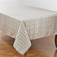 thumbnail image 1 of Saro Lifestyle 6070.GY70160B 70 x 160 in. Rectangular Box Check Design Tablecloth - Grey, 1 of 1