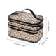 thumbnail image 2 of 1 Pc Bolsa de Maquillaje de Gran Capacidad para Viaje Beige de Tela de Malla, 2 of 5