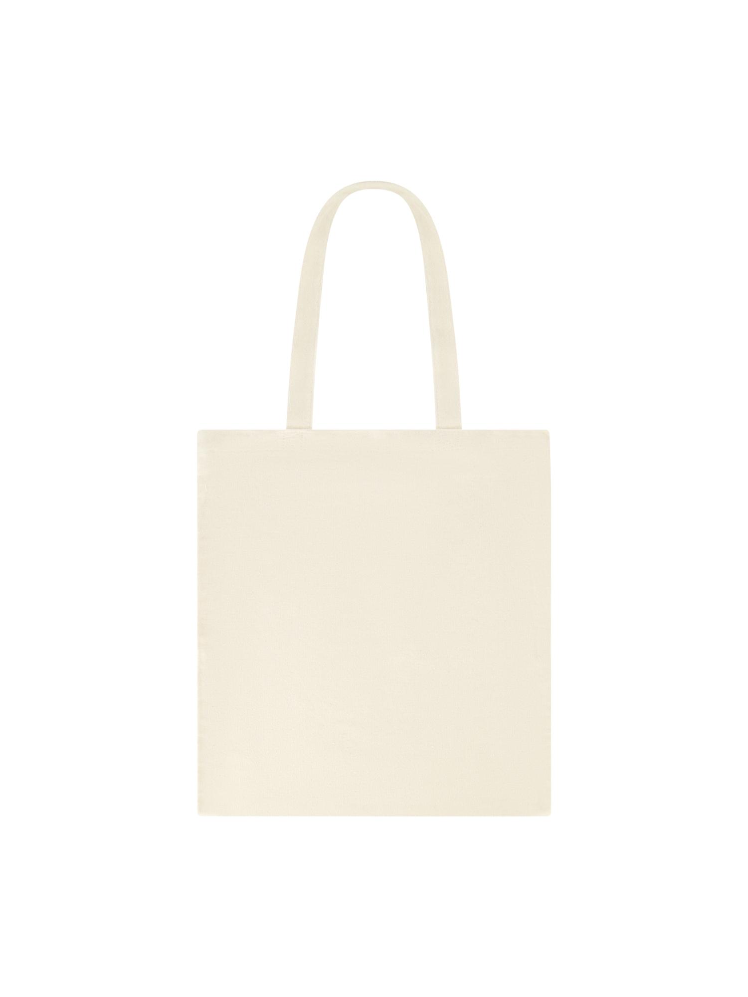 MTV Women's Tote Bag, Cake Logo Travel Carryall Shoulder Handbag, Natural