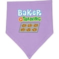 thumbnail image 2 of Inktastic Baker in Training Baking Baby Bandana Bib, 2 of 4