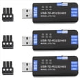 thumbnail image 1 of 3X USB to RS485/RS232 Communication Module Bidirectional Half-Duplex Serial Line Converter Communication Module,3X module,Black, 1 of 6