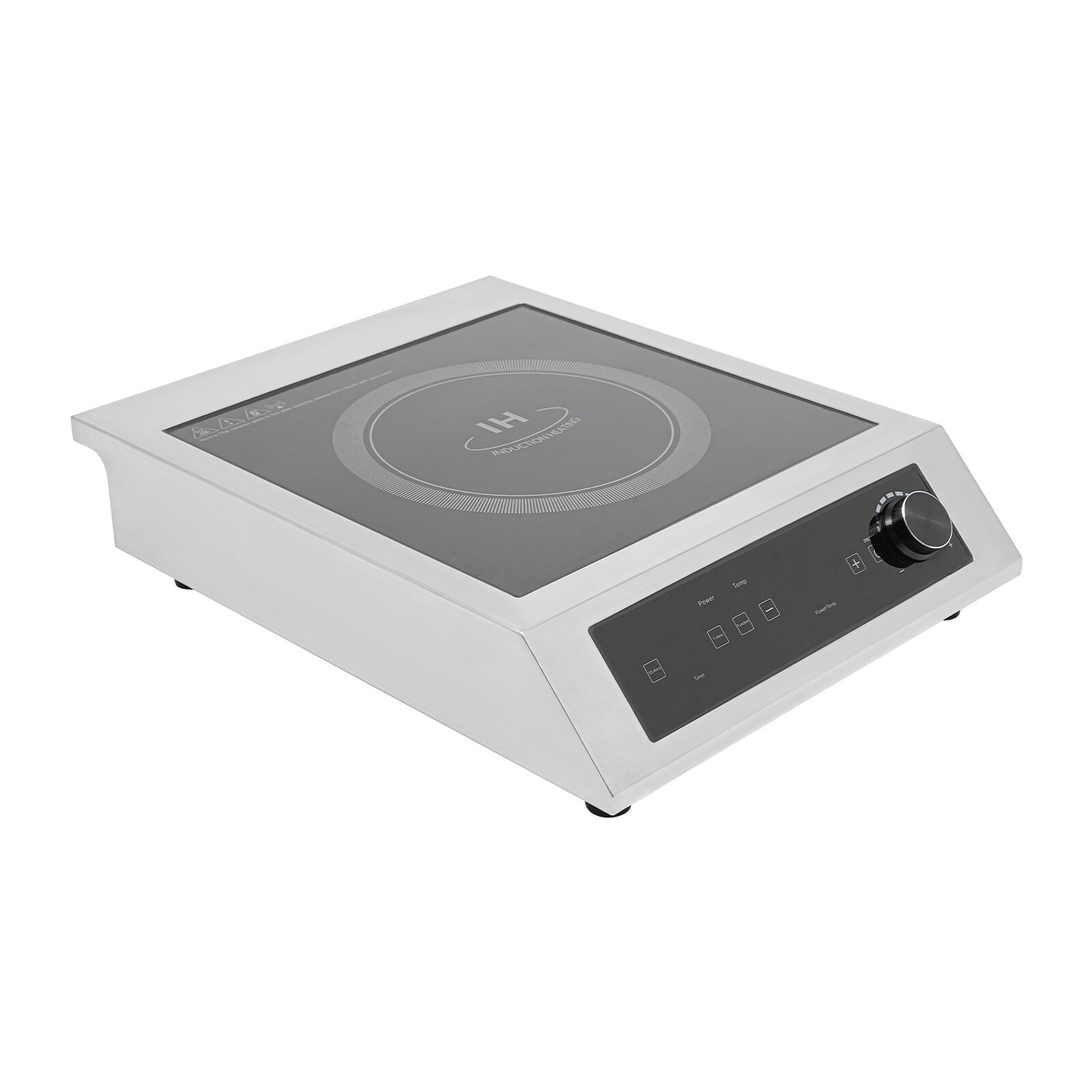 Commercial Induction Cooktop Induction Cooker Electric Hot Plate LED Display 3500W Portable Electric Induction Stove with 9.06 Inch Heating Plate