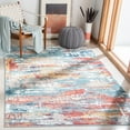 thumbnail image 2 of SAFAVIEH Skyler Talisha Distressed Area Rug, Beige/Burgundy, 4'5" x 6'5", 2 of 8